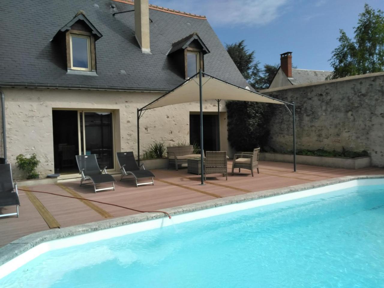 La Hautee Des Francs Veigné Exterior foto